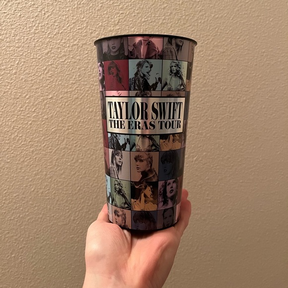 Taylor Swift The Eras Tour Regal Cinemas Large Black Cup - Picture 1 of 3